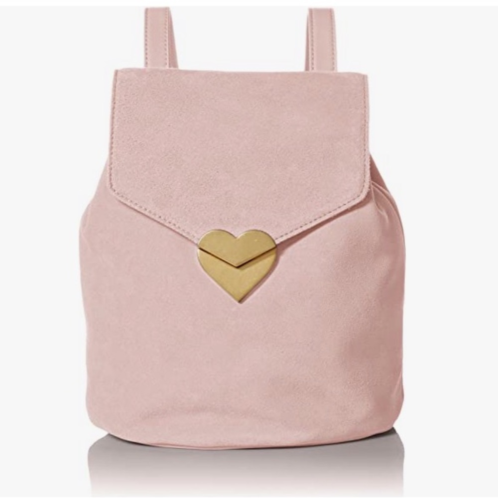 Drew Barrymore mini me heart back pack